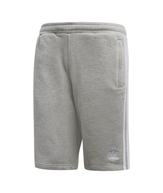 Pantalons adidas 3 Stripes gris Homme