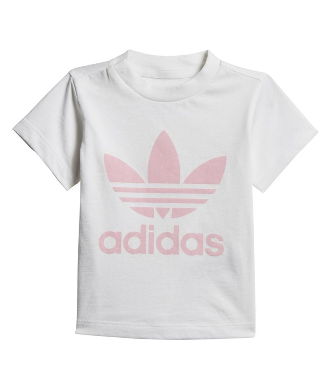 Ensemble adidas Trefoil rose Fille