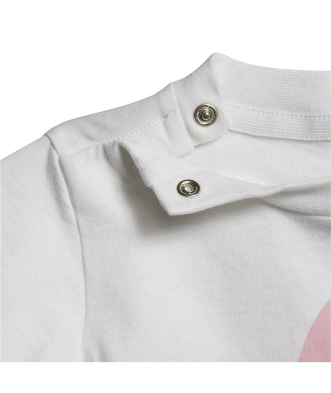 Ensemble adidas Trefoil rose Fille