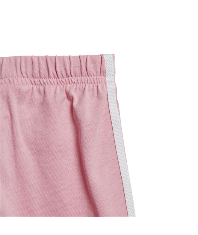 Ensemble adidas Trefoil rose Fille