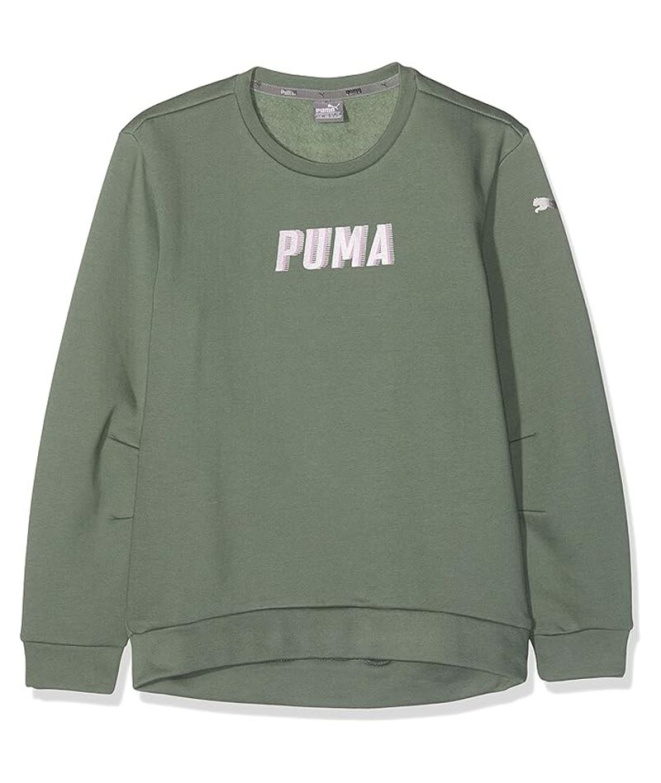Moletom Puma Style Crew Sweat G Coroa de Louro