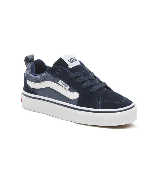 Chaussures Vans Yt Filmore(Suede Canvas) Robe Bleu