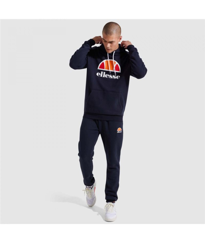 Moletom com Capuz Ellesse Dahryl Homem Azul