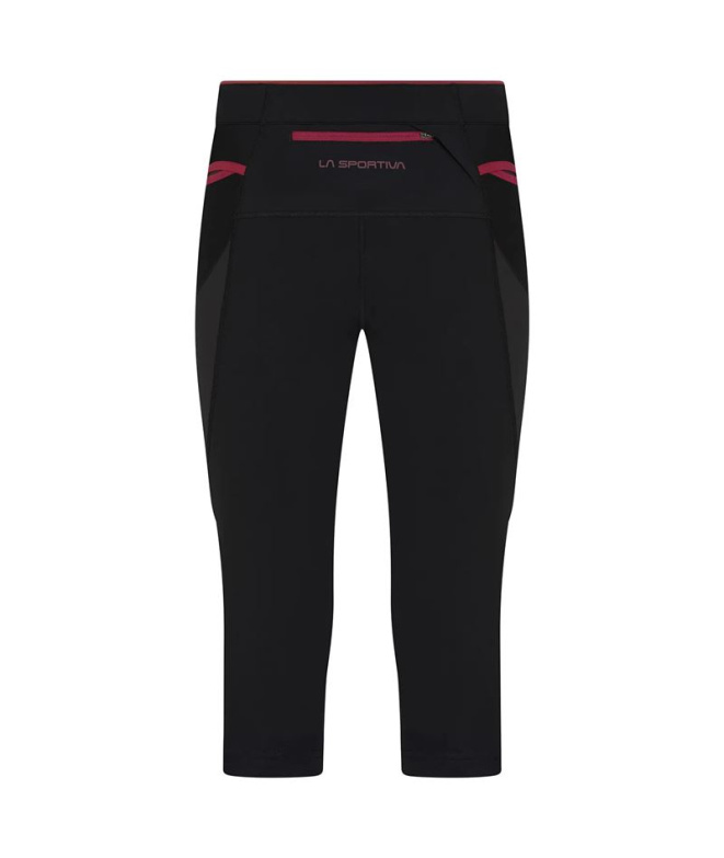 Collants de Trail La Sportiva Triumph 3/4 Noir...