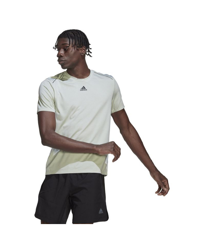 T-shirt de Fitness adidas Hiit Vert Homme