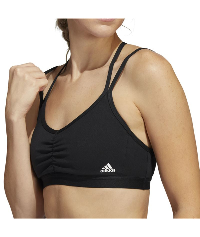 Sutiã esportivo de Fitness adidas Yo Ess Ls Mulher