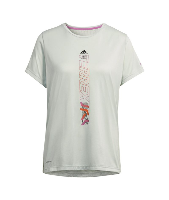 Camiseta de Trail adidas Agravic Shirt Mulher