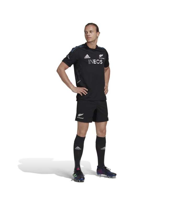 Calça Curtos adidas First Equipment Homem BK