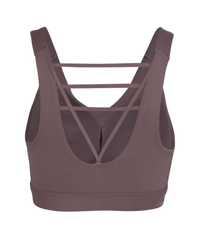 Sutiã esportivo adidas Coreflow Luxe Mulher Roxo