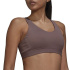 Sutiã esportivo adidas Coreflow Luxe Mulher Roxo