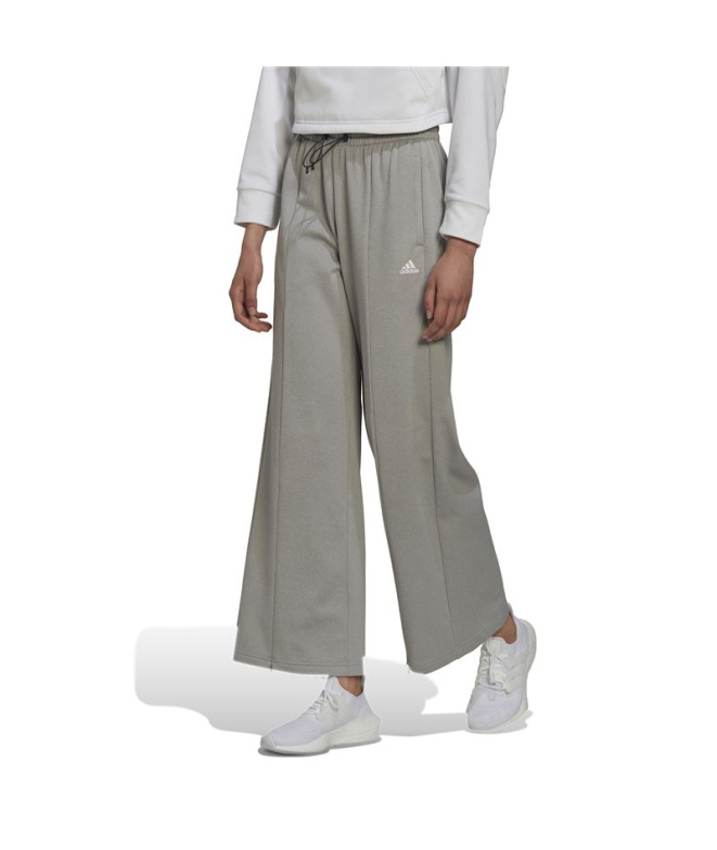 Pantalons adidas Aeroready Femme Gris