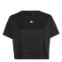 Camiseta adidas AeroReady Studio Loose Cropped Preto