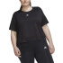 Camiseta adidas AeroReady Studio Loose Cropped Preto