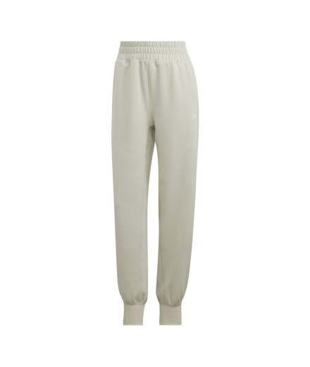 Pantalones de yoga adidas Aeroready Studio beige Mujer