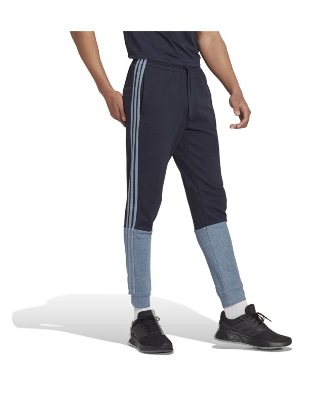 Pantalons adidas Essentials Mélange Bleu Homme