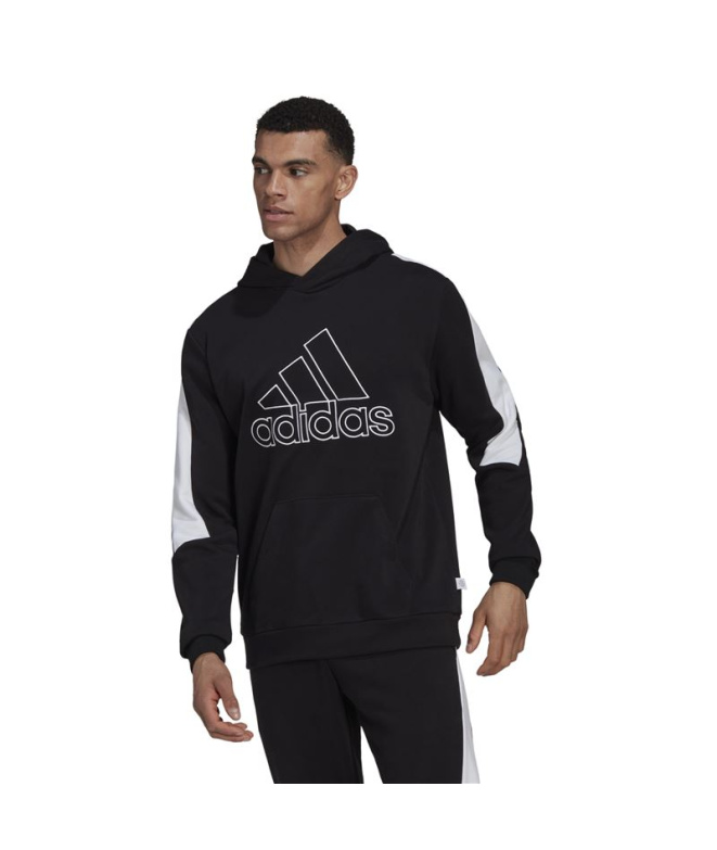Moletom com capuz adidas Future Icons Homem Bk