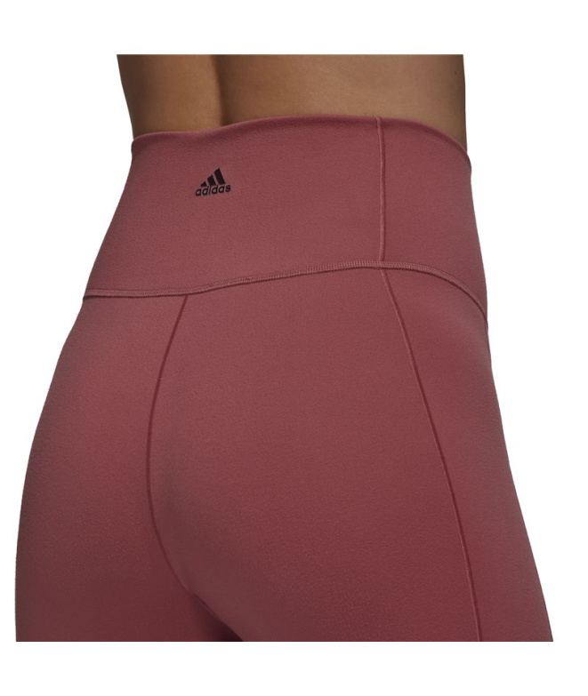 Malhas de Yoga adidas Studio 7/8 Vermelho Mulher