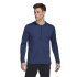 Camiseta adidas Training 1/4-Zip Hombre Blue