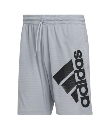 Pantalons de fitness adidas Big Badge Of Sport Gris Homme