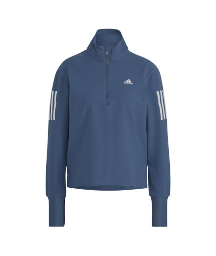 Sudadera de running adidas Own the Run 1/2 Zip Mujer