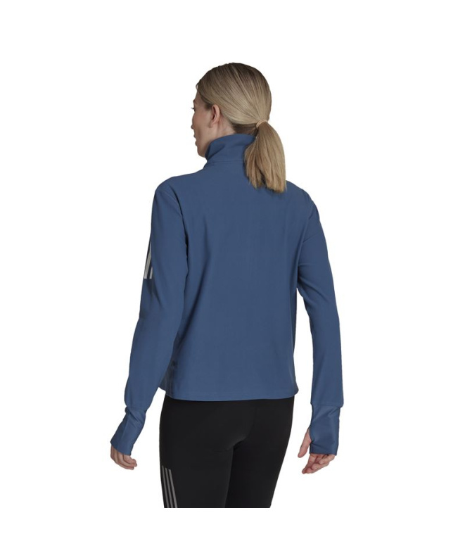 Sweat de running adidas Own the Run 1/2 Zip Femme