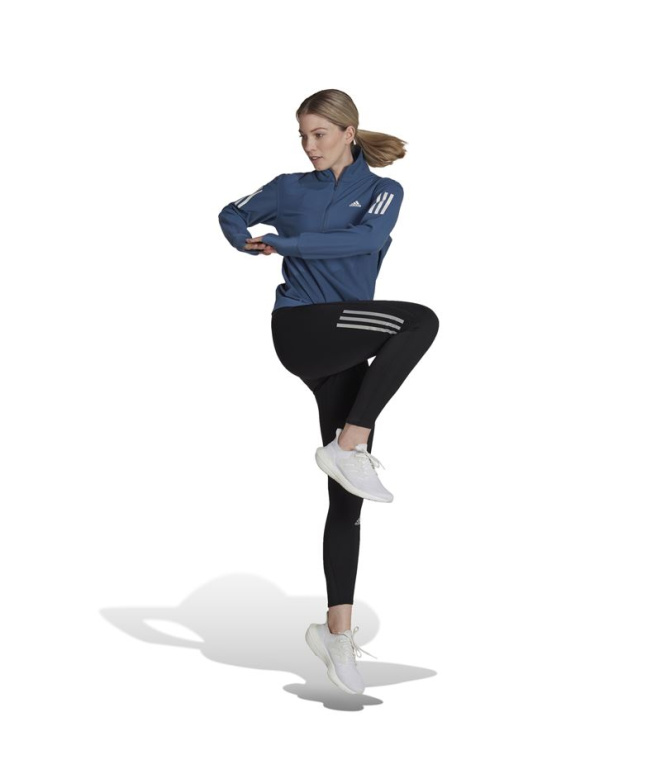 Sweat de running adidas Own the Run 1/2 Zip Femme