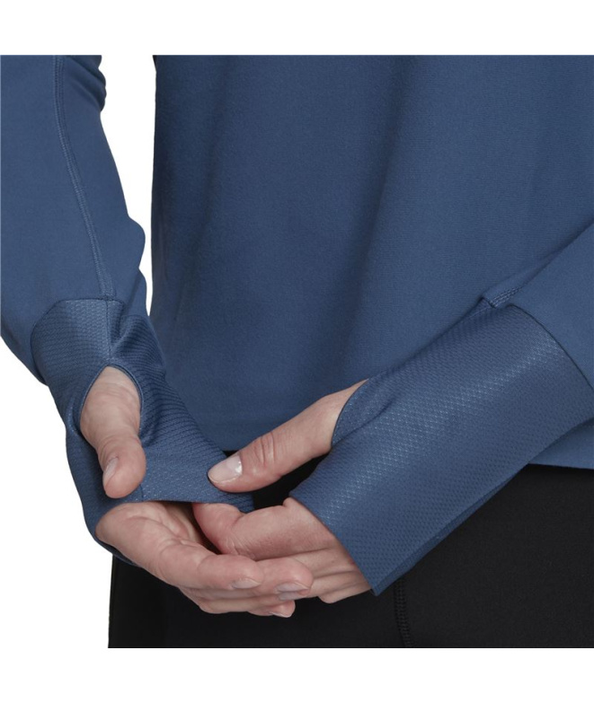 Sweat de running adidas Own the Run 1/2 Zip Femme