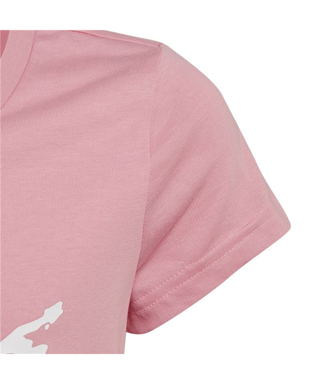 Camiseta adidas Gráfico Menina Rosa