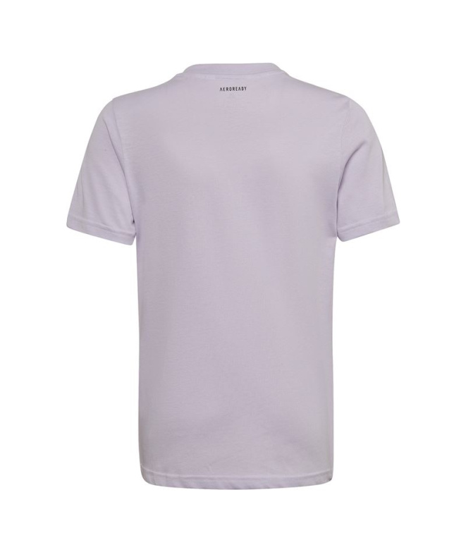 Camiseta adidas Marimekko Gráfico Infantil Violeta