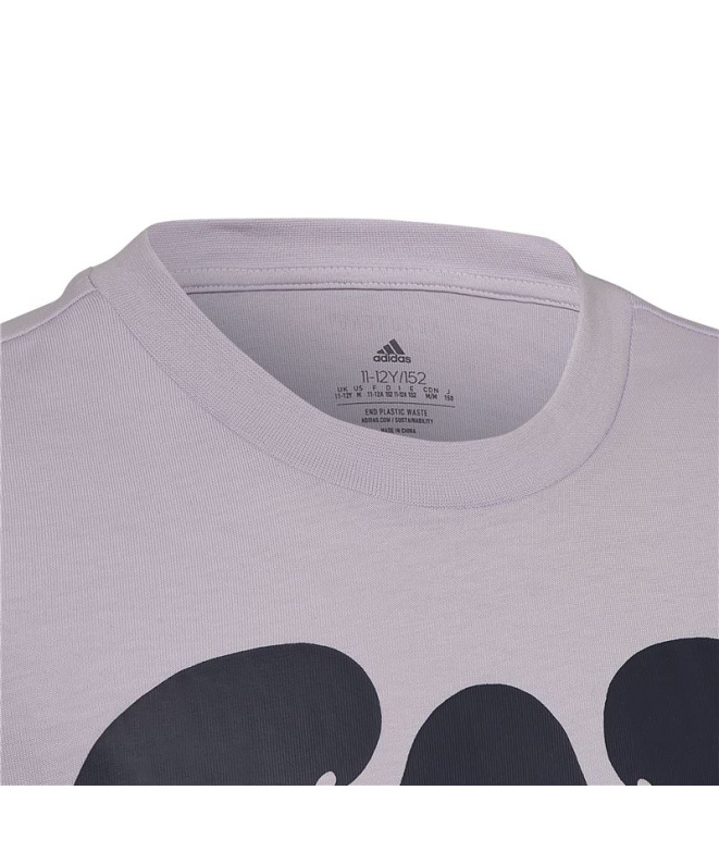 T-shirt adidas Marimekko Graphic Enfant Violet