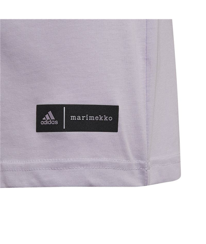 Camiseta adidas Marimekko Graphic Infantil Violet