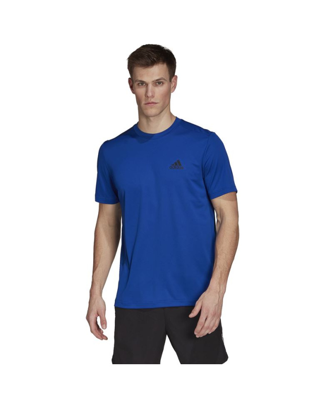 T-shirt adidas Aeroready Designed To Move Bleu...