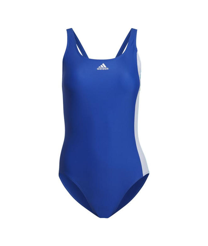 Fato de banho adidas Colorblock Mulher Blue