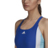 Fato de banho adidas Colorblock Mulher Blue