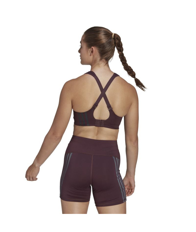 Sutiã esportivo adidas TLRD Impact Suporte Fuerte