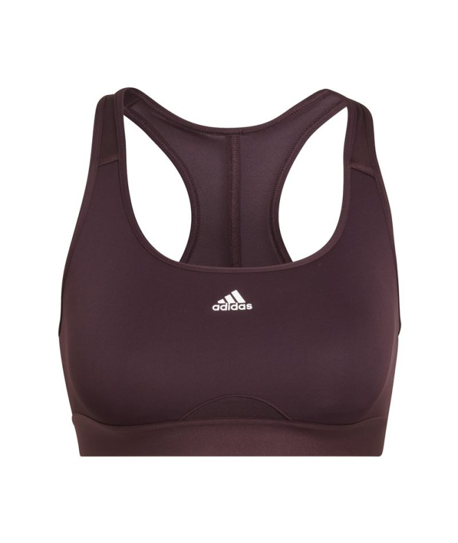 Brassiere de sport adidas Powerreact Medium-Suppo