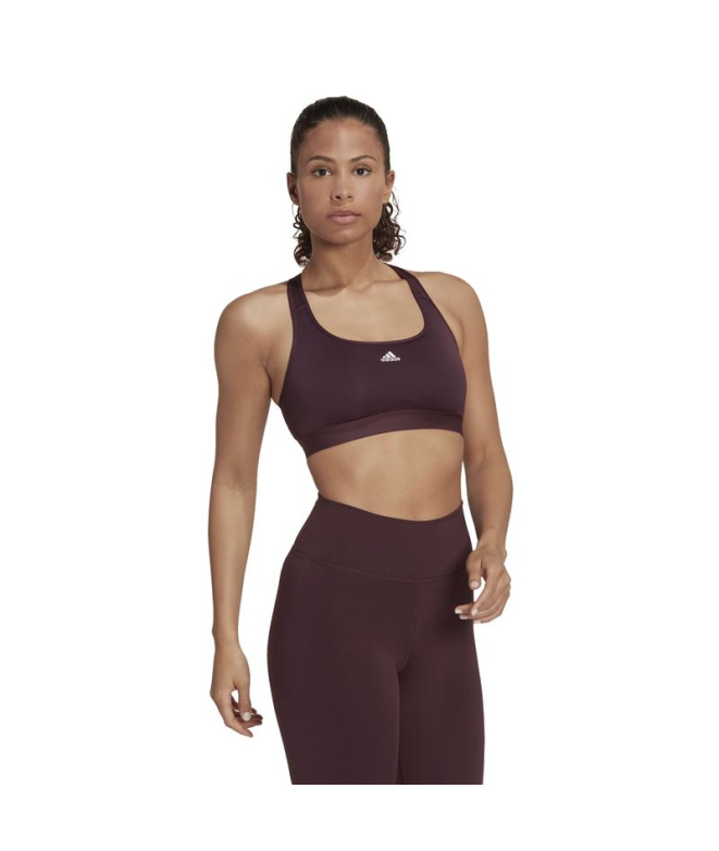 Brassiere de sport adidas Powerreact Medium-Suppo