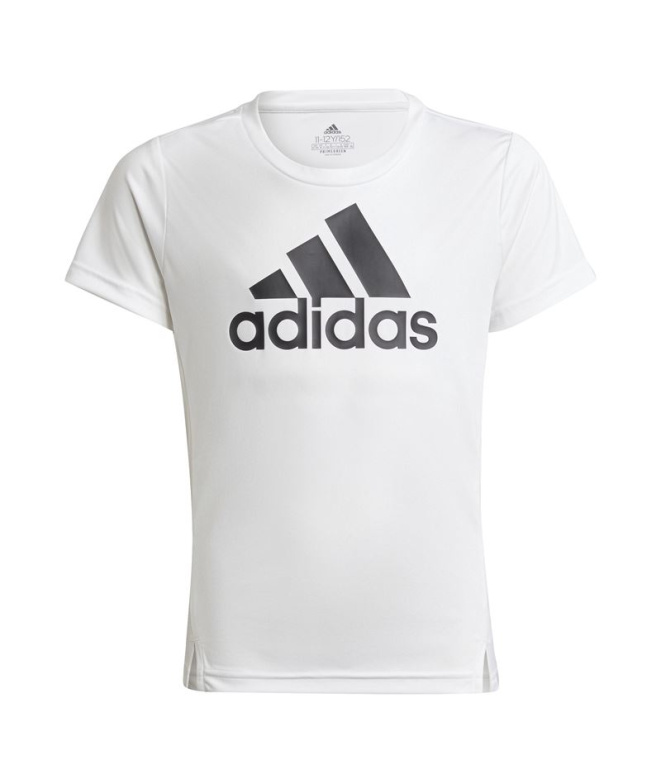 Camiseta adidas Designed To Move Menina Branca