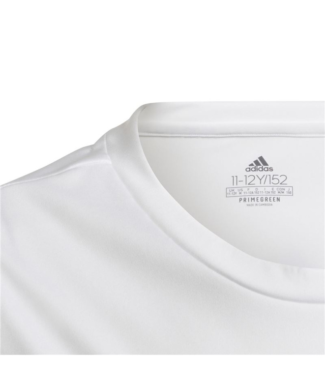 Camiseta adidas Designed To Move Menina Branca