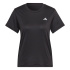 T-shirt adidas Fait pour l'entraînement Minimal Femme Noir
