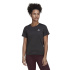 T-shirt adidas Fait pour l'entraînement Minimal Femme Noir