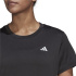 T-shirt adidas Fait pour l'entraînement Minimal Femme Noir