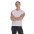 T-shirt de trainning adidas Floral Femme Lilas