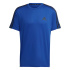 Camiseta de treino adidas Aeroready Designed To Move 3 Stripes azul Homem