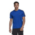 T-shirt d'entraînement adidas Aeroready Designed To Move 3 Stripes bleu Homme