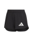 Calça Curtos adidas Pacer 3 Stripes Knit Mulher BK