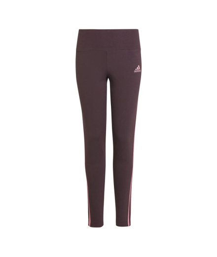Collants adidas 3 bandes Fille Violet