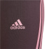 Collants adidas 3 bandes Fille Violet