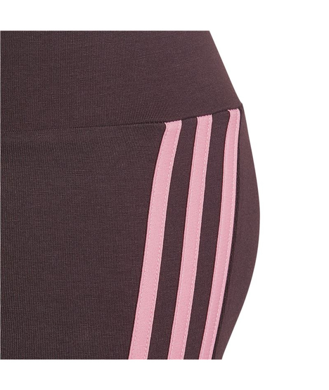 Malhas adidas 3 bandas Menina Roxo