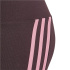 Collants adidas 3 bandes Fille Violet